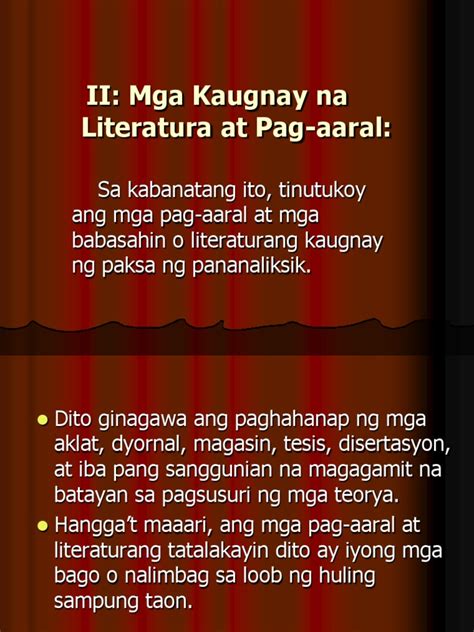 Kaugnay Na Literatura – Kahulugan At Halimbawa Ng .